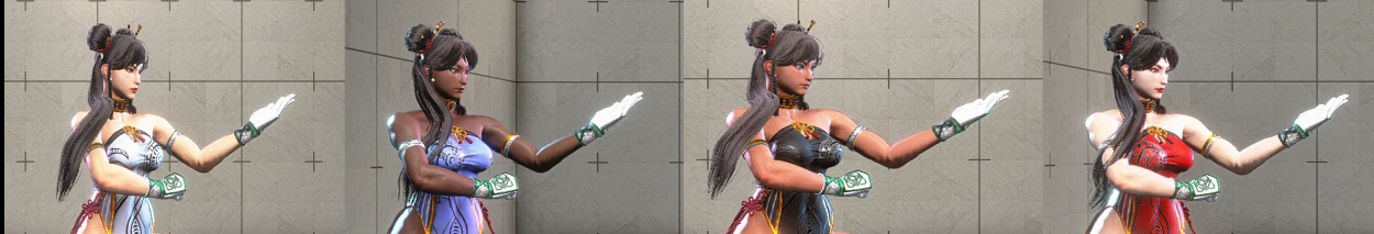 《街頭霸王6》春麗性感旗袍MOD
