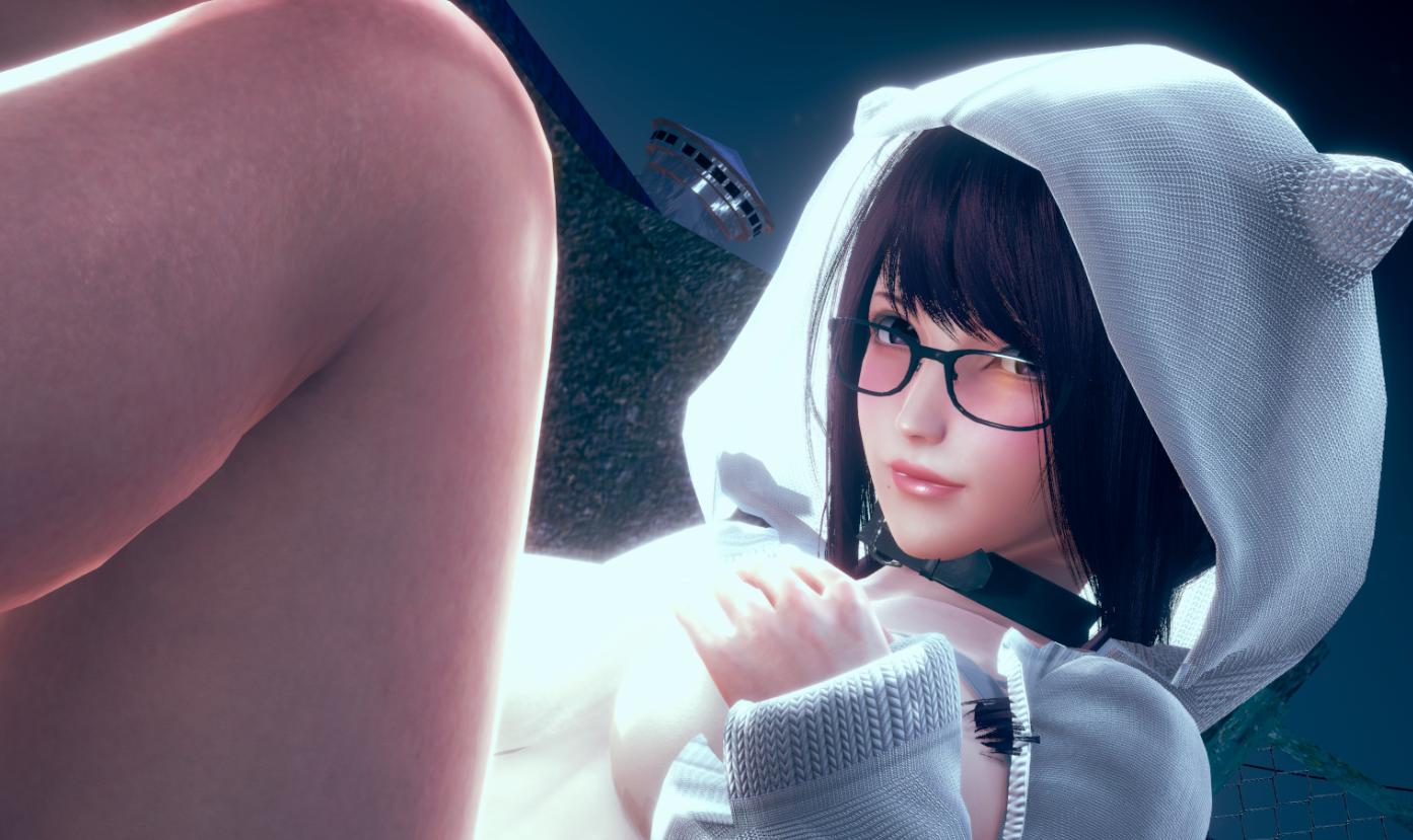 《AI少女》可愛貓咪外套宅女小姐姐MOD