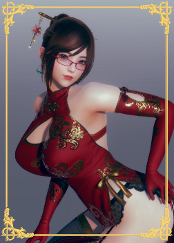 《AI少女》守望先鋒小美旗袍形象MOD