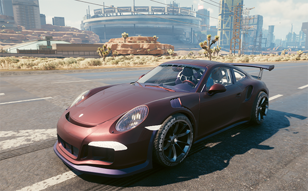 《賽博朋克2077》911GT3保時(shí)捷MOD