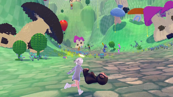 來自天空的毛絨玩偶