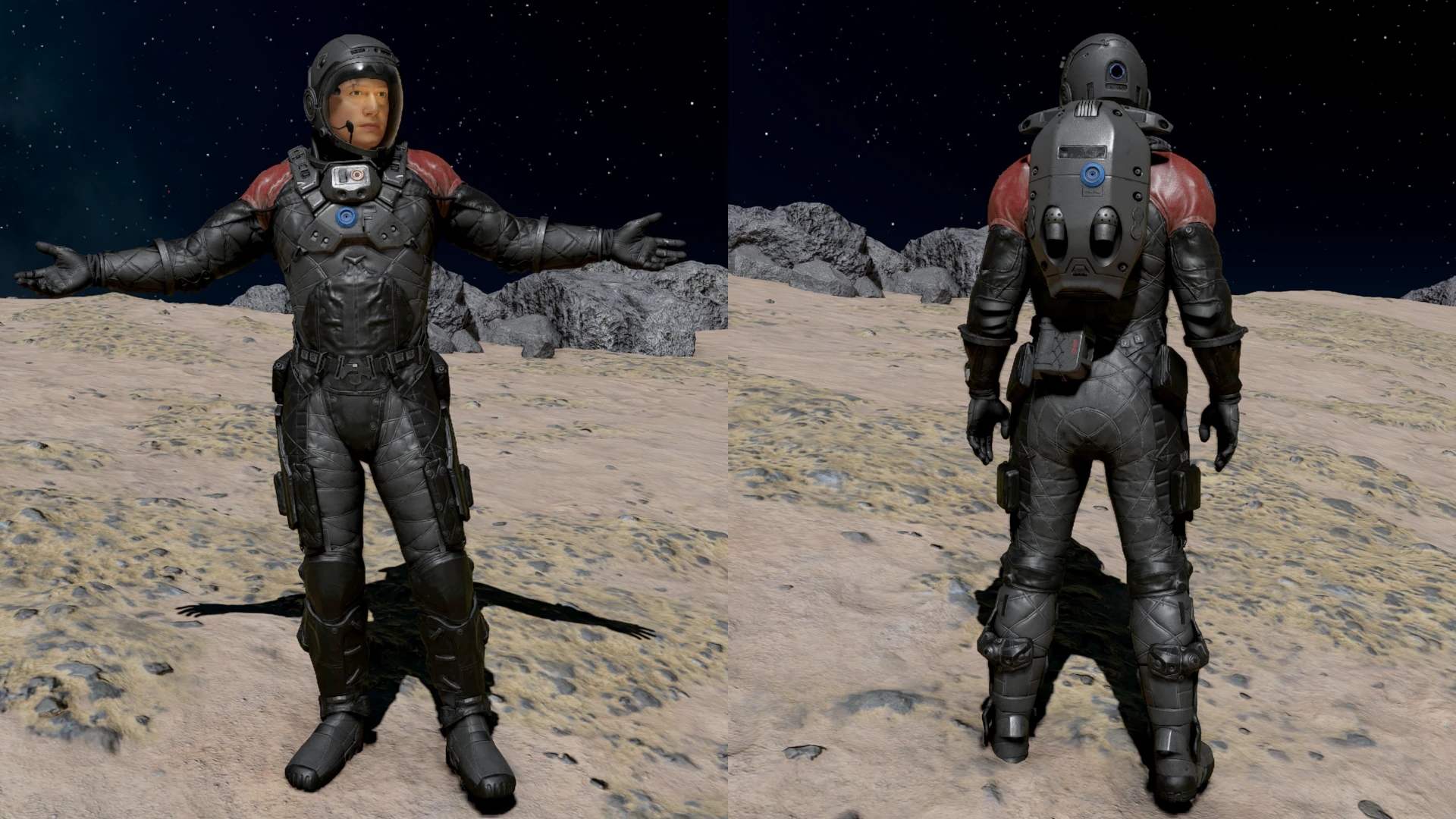 《星空》黑色馬克1號宇航服MOD