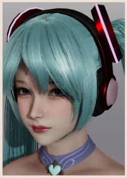 《AI少女》藍發初音少女MOD