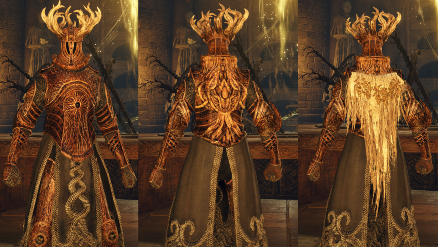 《艾爾登法環(huán)》熔爐騎士套裝去除肩甲MOD