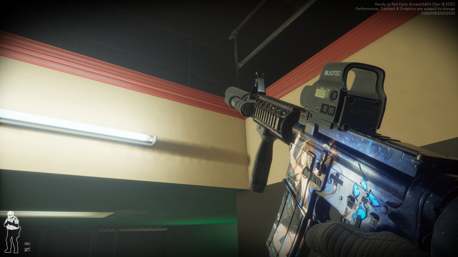 《嚴陣以待》M4A1少女前線風格皮膚MOD