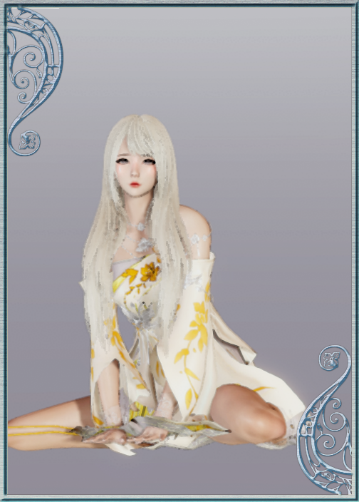 《AI少女》優雅古風迷人白發大姐姐MOD