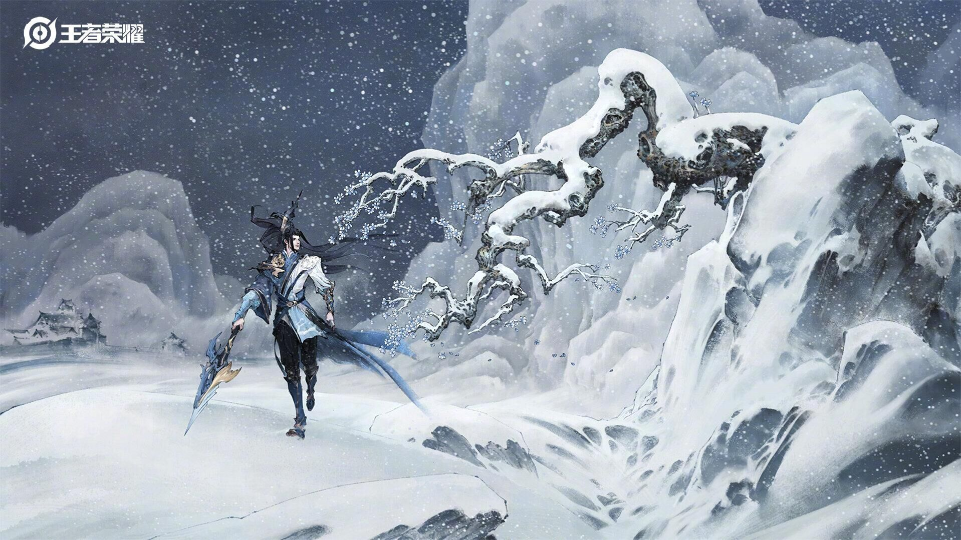 《王者榮耀》韓信傲雪梅槍新皮外觀一覽