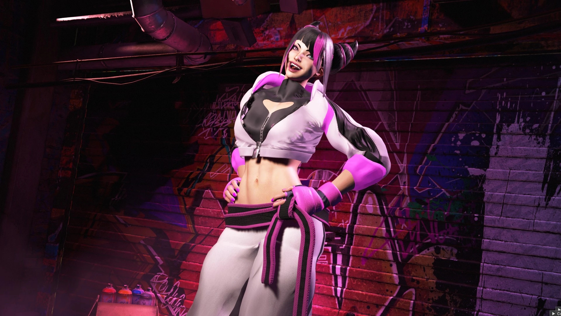 《街頭霸王6》韓蛛俐未來王牌服飾MOD