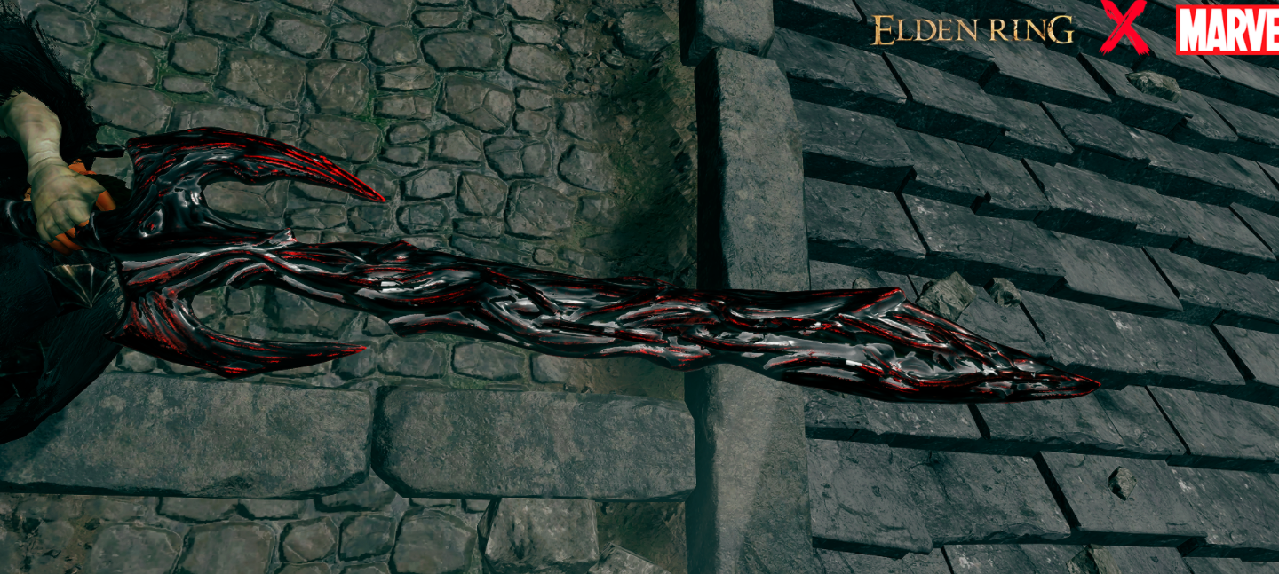 《艾爾登法環》漫威死靈之劍取代瑪利喀斯的黑劍MOD