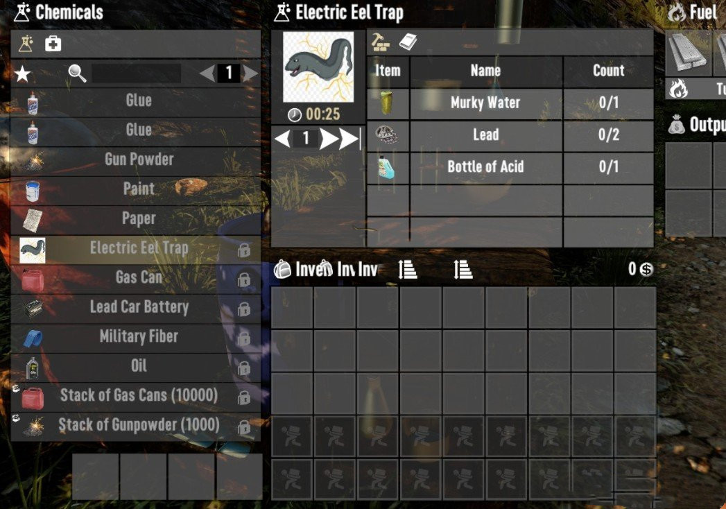 《七日殺》A20電鰻陷阱MOD