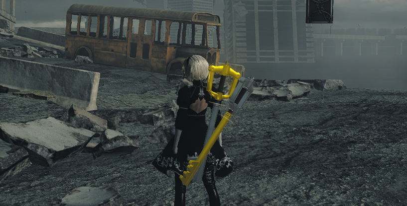 《尼爾：機械紀元》王國之心3武器包合集MOD