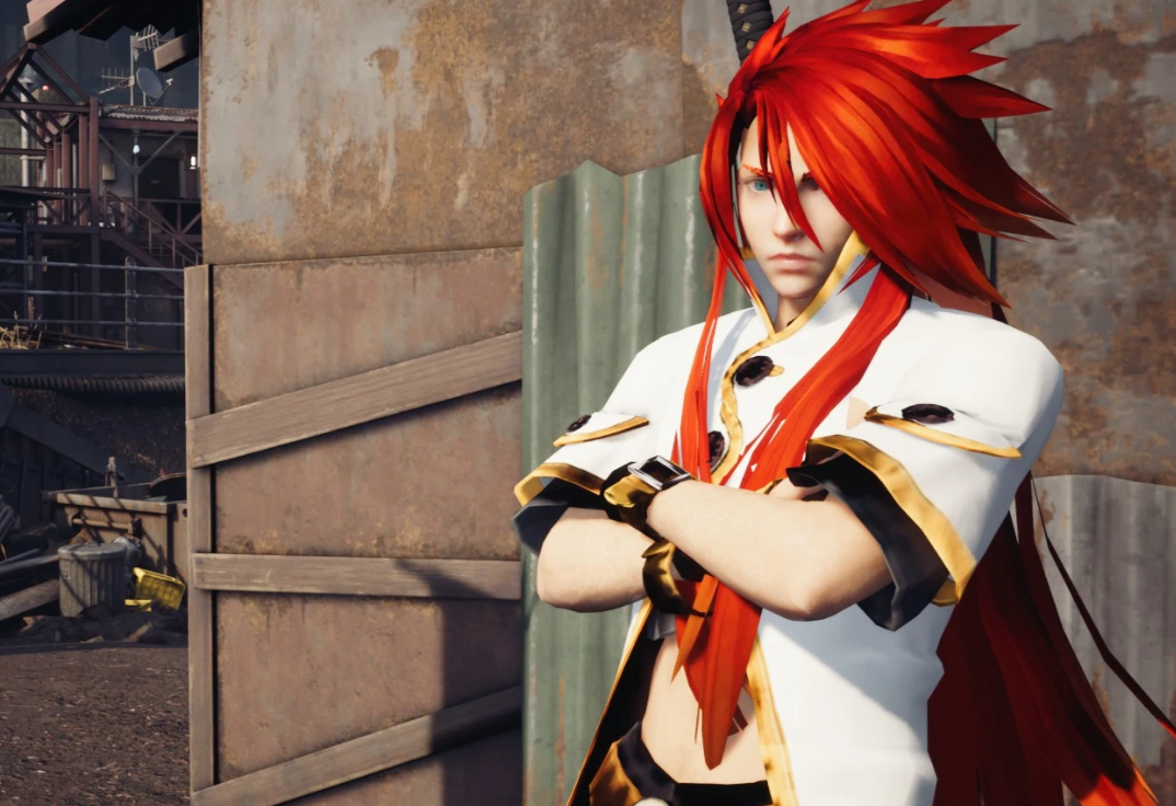 《最終幻想7：重制版》深淵傳說盧克替換克勞德MOD