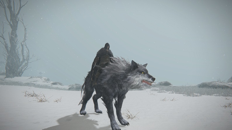 《艾爾登法環(huán)》冰原狼替換靈馬MOD