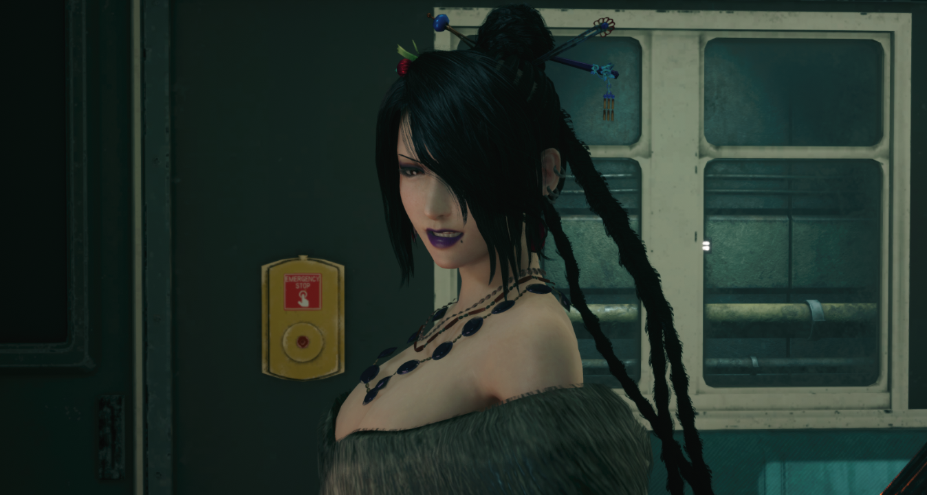 《最終幻想7：重制版》蒂法換裝最終幻想10露露MOD