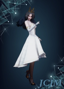 《AI少女》黑絲高跟白禮裙公主MOD