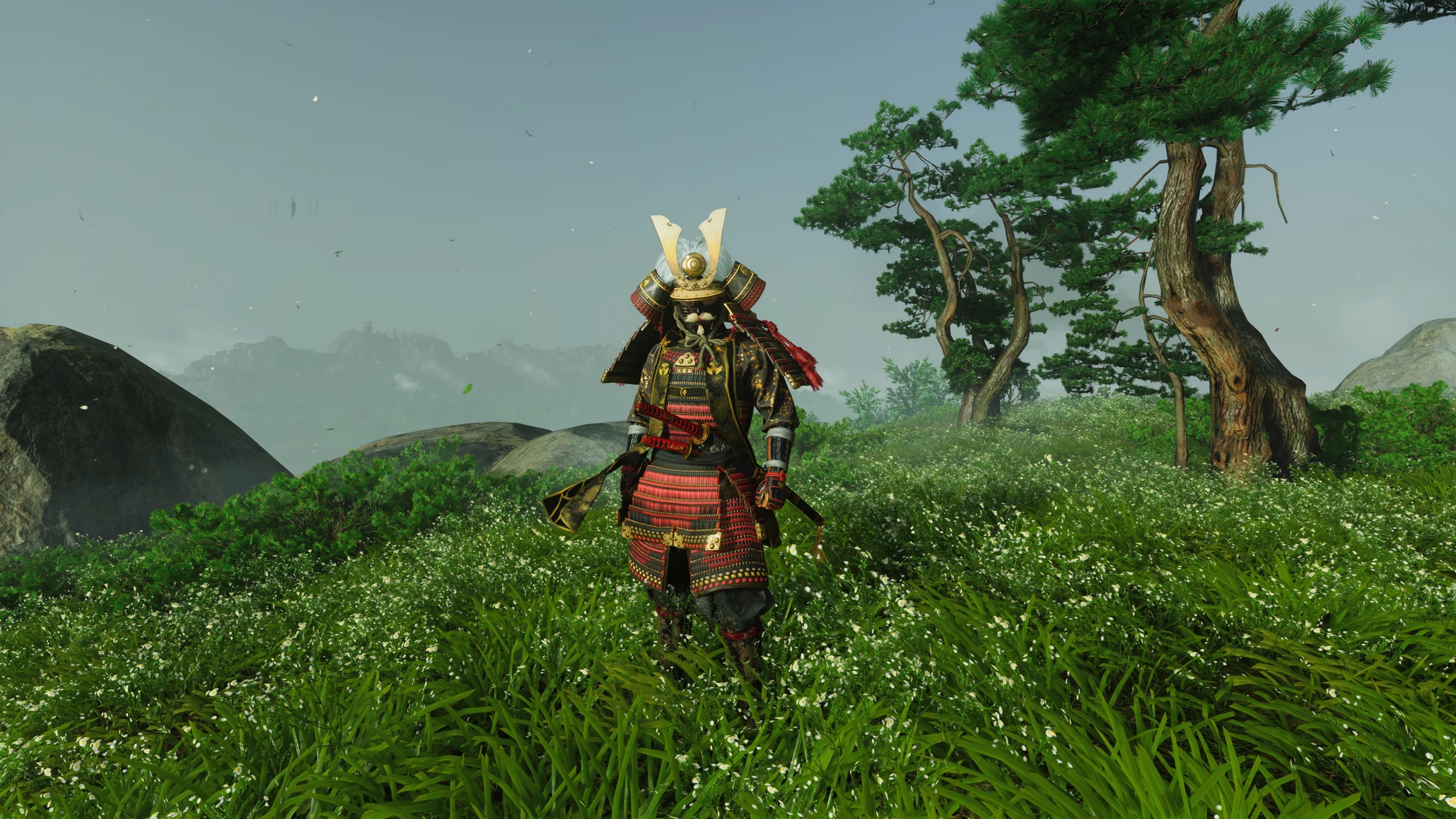 《對馬島之魂：導演剪輯版》吾作的鎧甲重新改造MOD