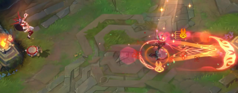 《英雄聯(lián)盟手游》新春薩勒芬妮皮膚一覽