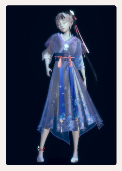 《AI少女》仙劍7白茉晴服飾MOD
