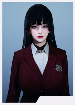 《AI少女》黑長直公主切制服小姐姐MOD