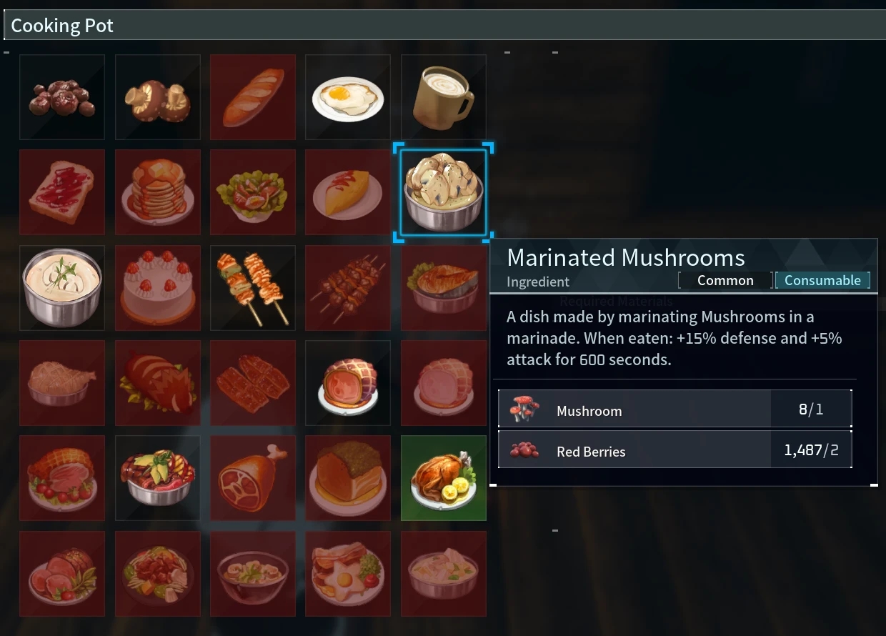 《幻獸帕魯》添加食物增益MOD
