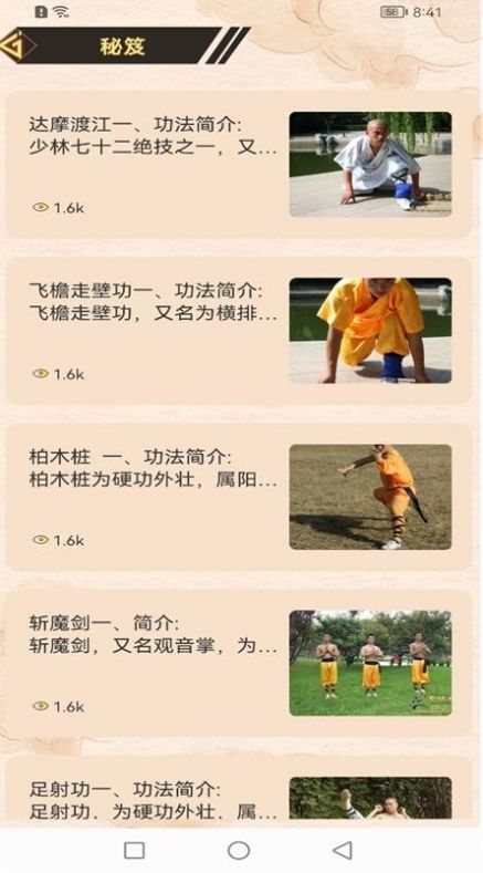 全民學武功