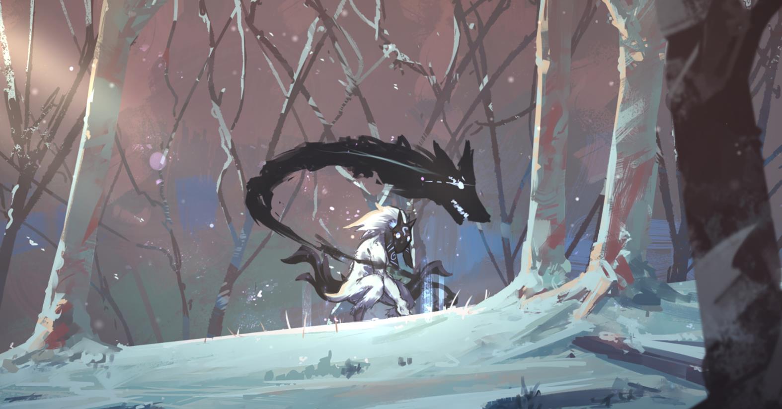 《Wallpaper Engine》英雄聯盟千玨同人原畫動態壁紙