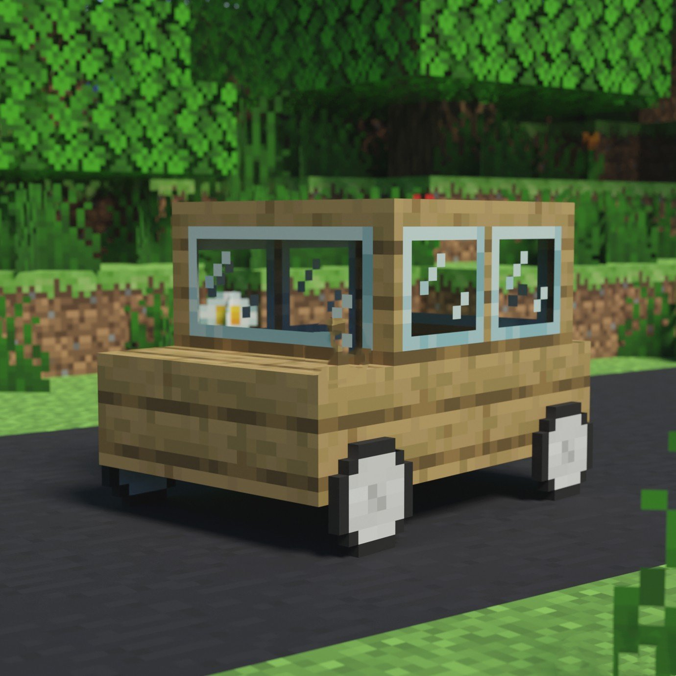 《我的世界》終極汽車V1.20.1MOD