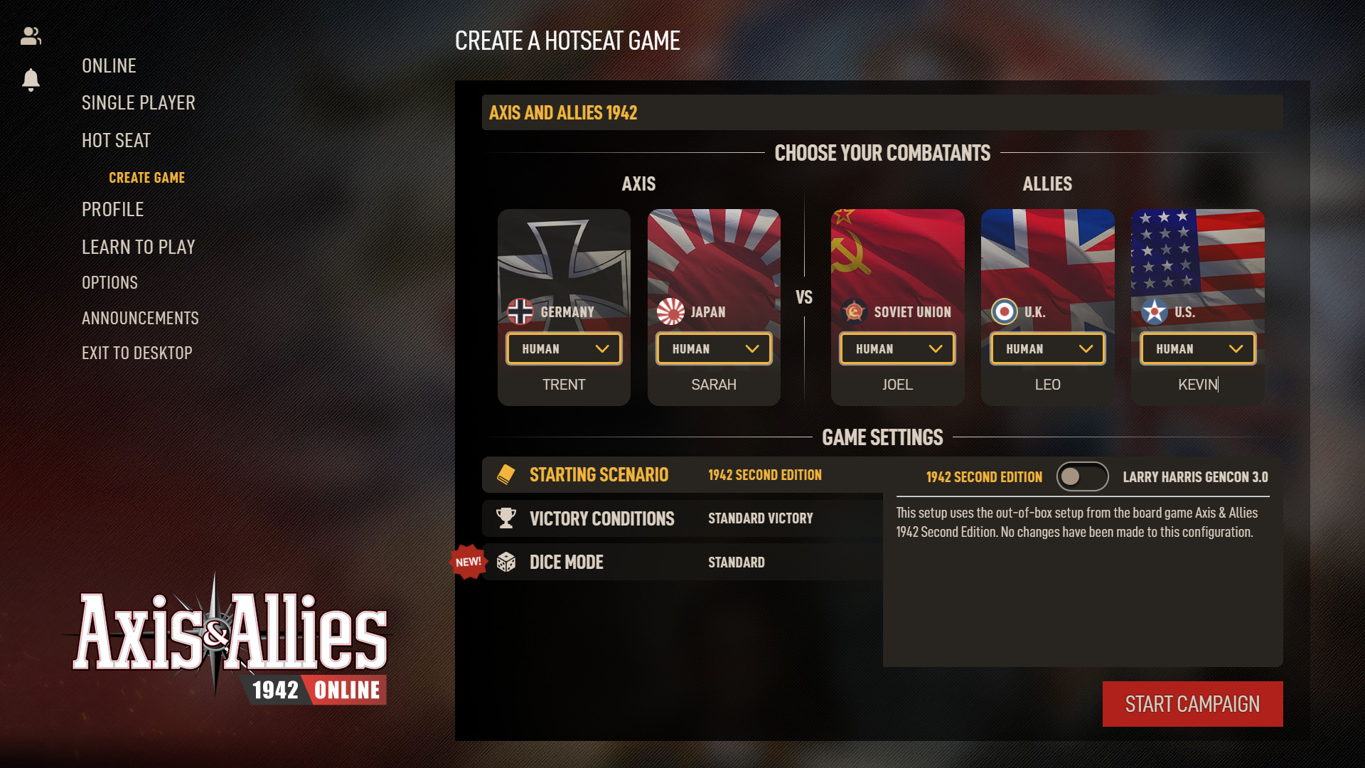 軸心國與盟國1942Online