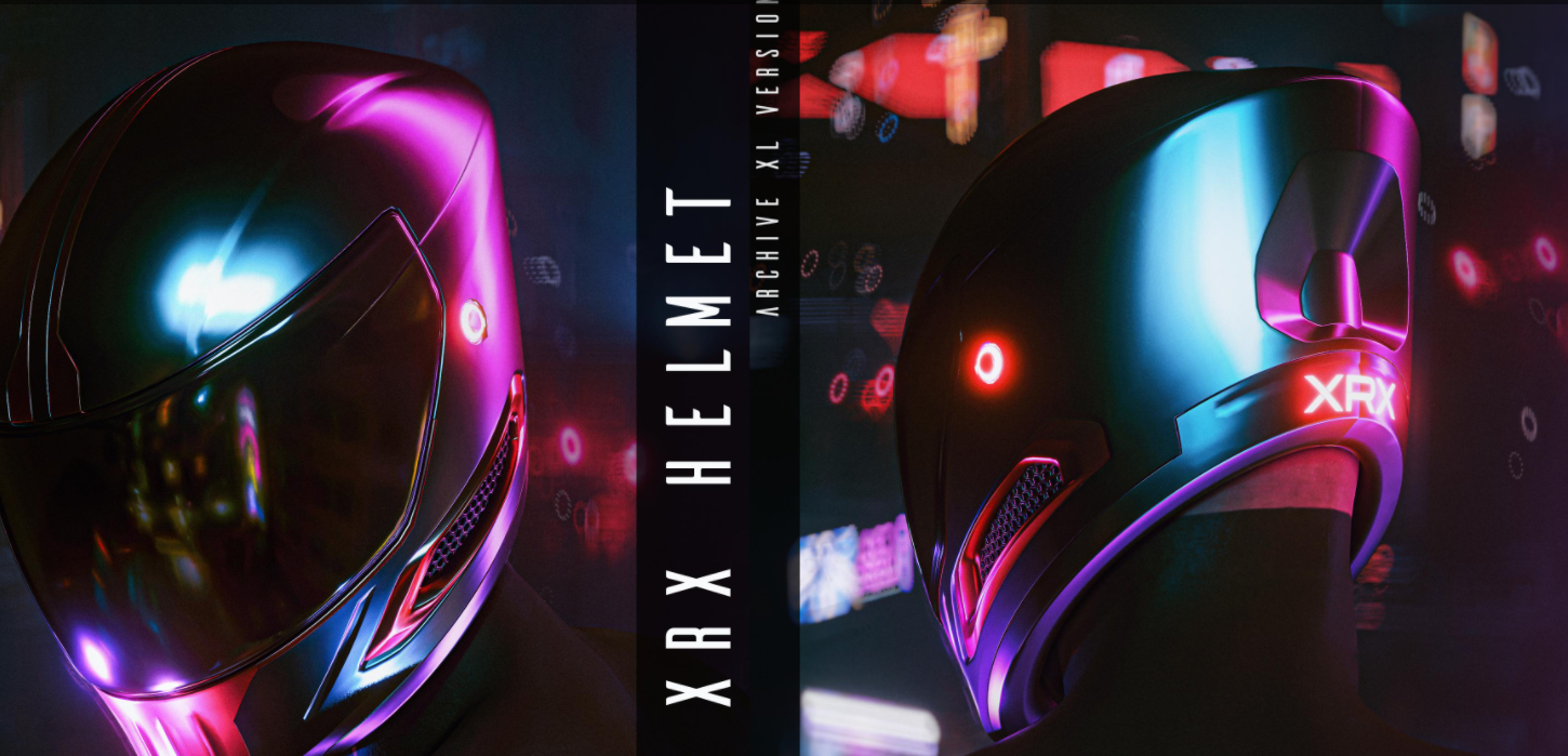 《賽博朋克2077》XRX酷炫機(jī)車(chē)頭盔MOD