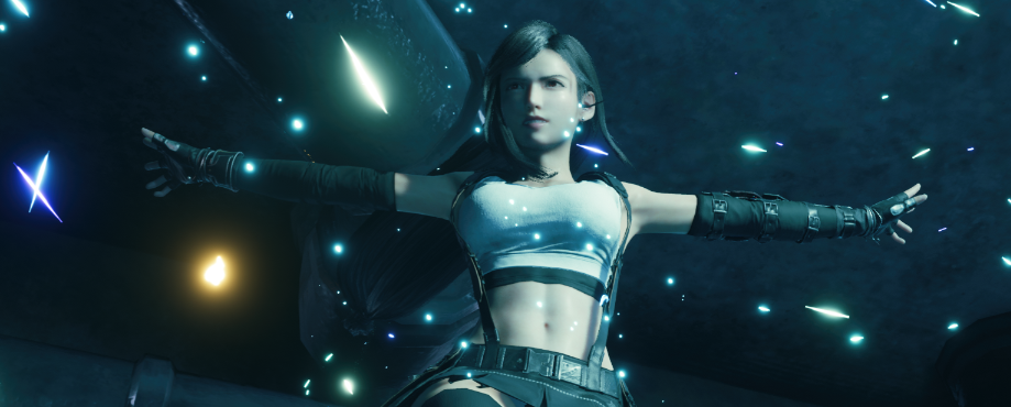 《最終幻想7：重制版》蒂法清純可愛白色內衣v1.5MOD