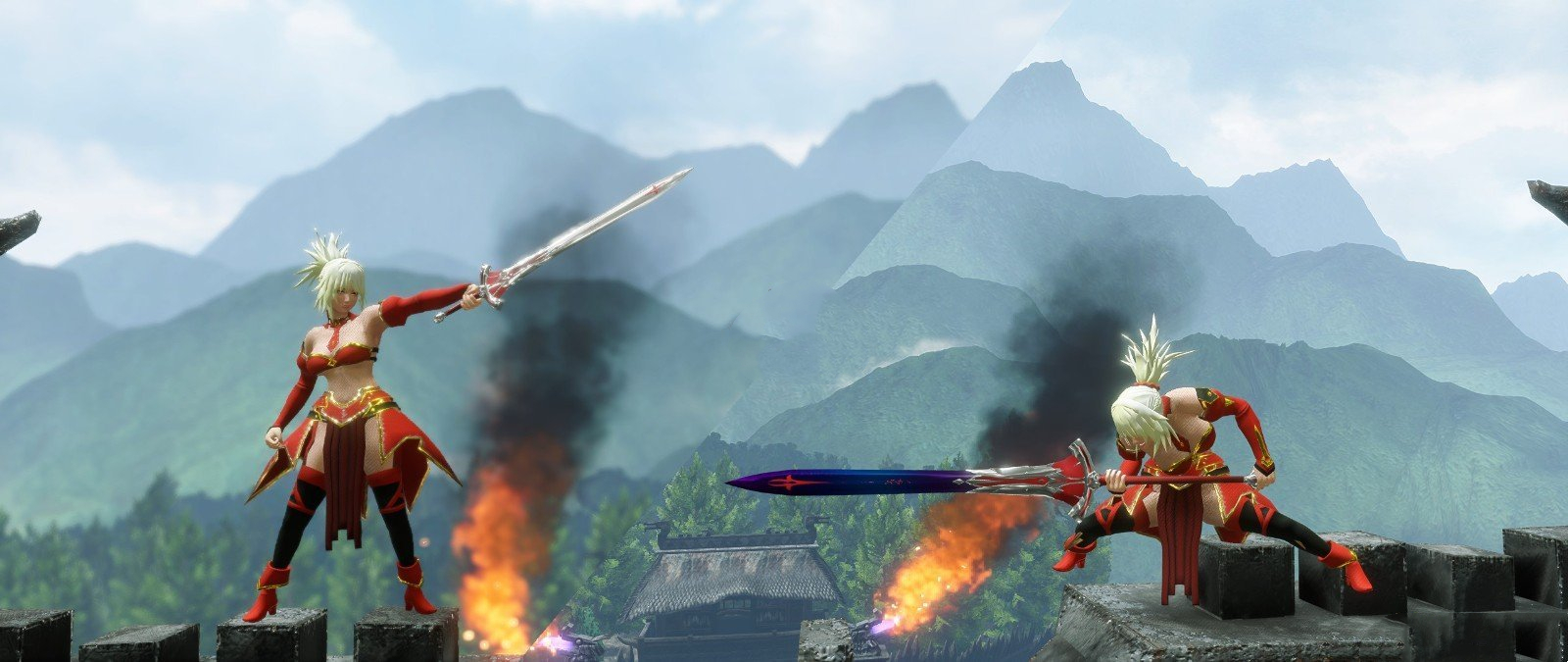 《怪物獵人：崛起》FGO莫德雷德的燦然輝耀之王劍武器外觀MOD