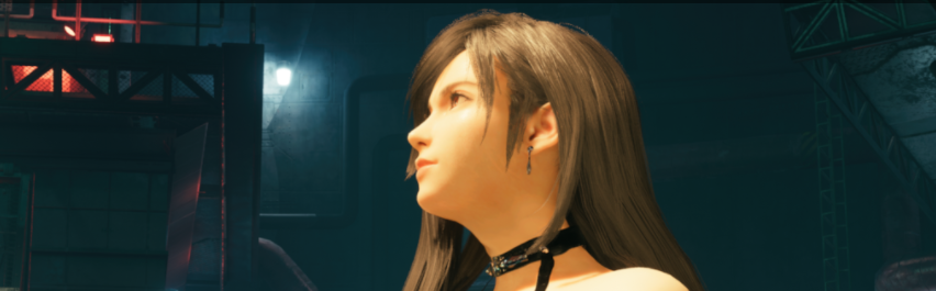 《最終幻想7：重制版》性感BDSM吊帶蒂法MOD