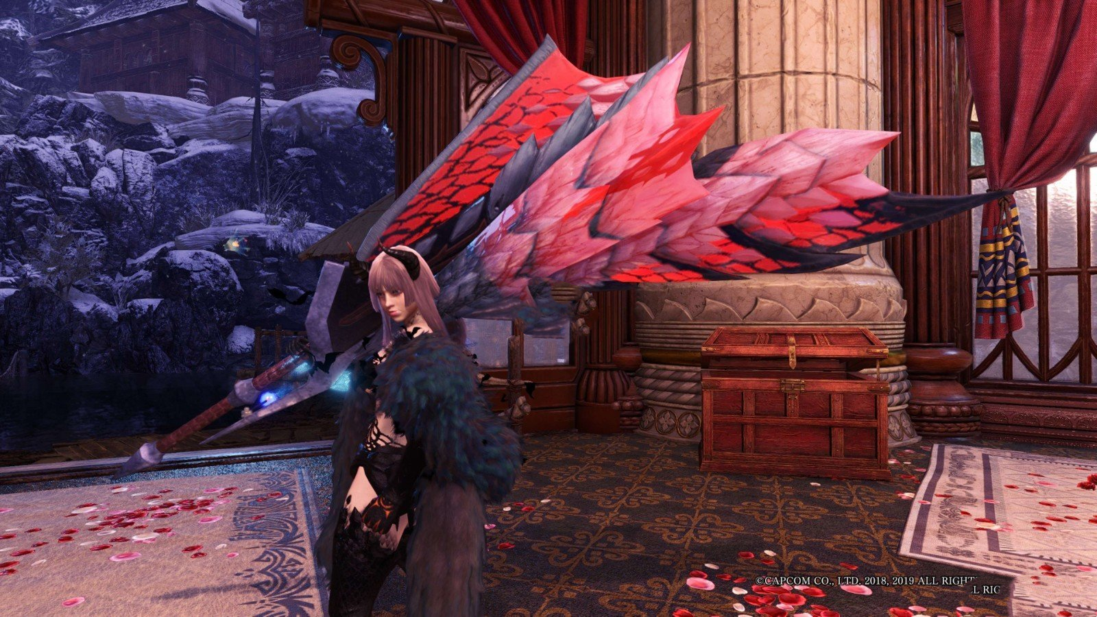 《怪物獵人：世界》赫翼劍斧MOD