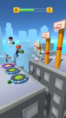 蹦床籃球3D
