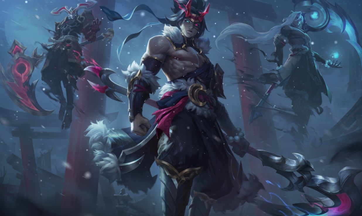 《Wallpaper Engine》LOL純白之月凱隱皮膚原畫動態(tài)壁紙