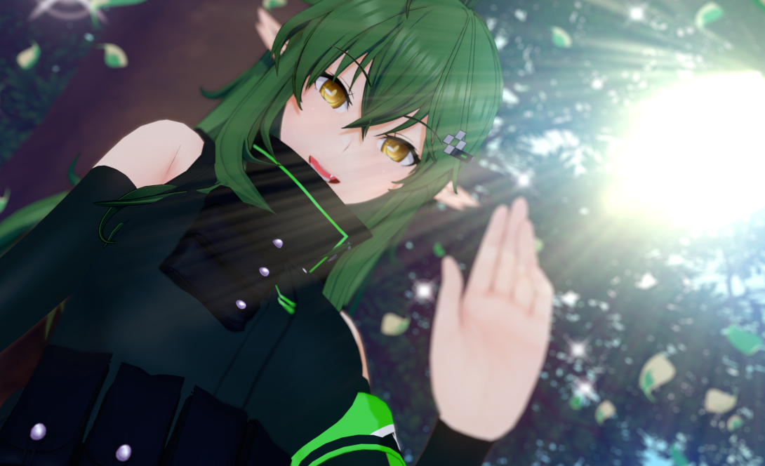 《戀活Sunshine》綠發蜥蜴擬人美少女MOD