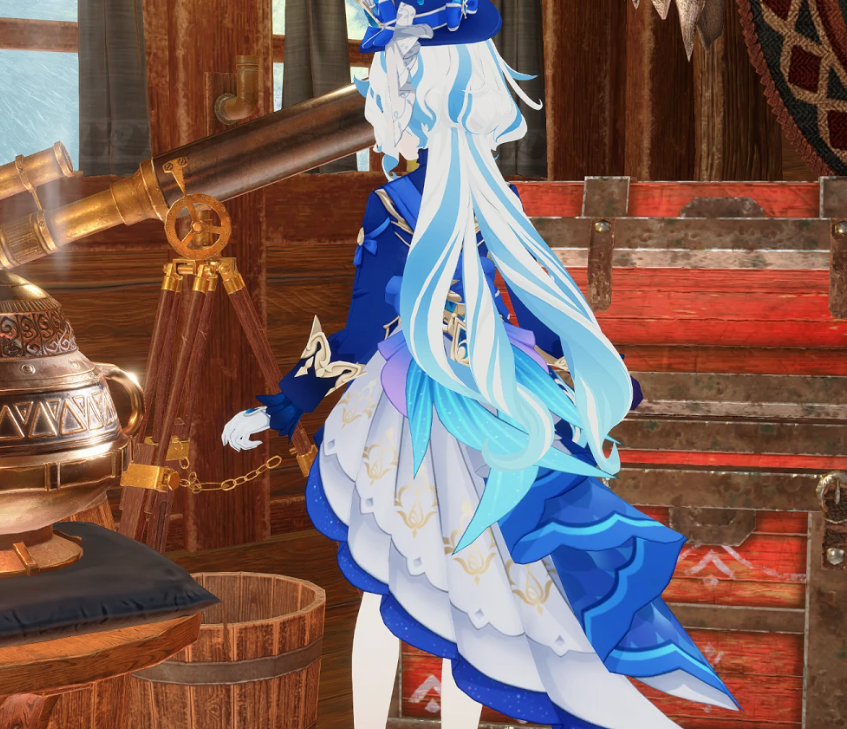 《怪物獵人崛起：曙光》芙卡洛斯芙寧娜MOD