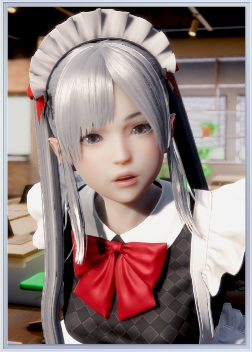 《ROOM Girl》銀發(fā)可愛美少女女仆MOD