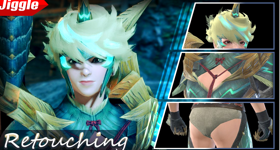 《怪物獵人：崛起》MadyHeim的雷狼龍X套裝外觀MOD