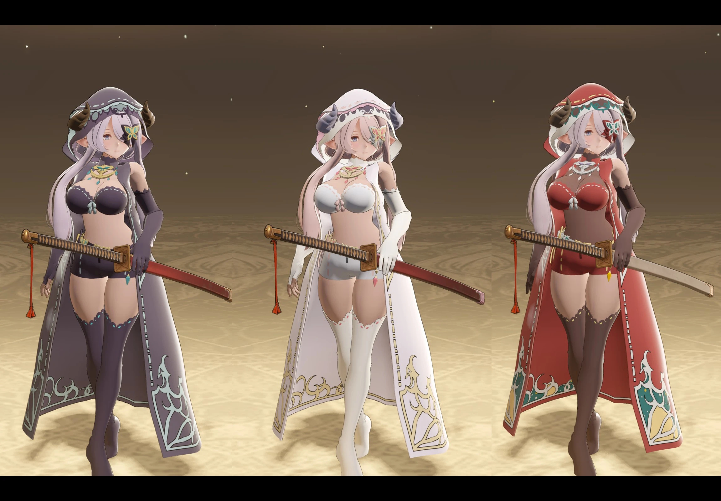 《碧藍幻想：RELINK》娜露梅黑蝶之翼套裝MOD