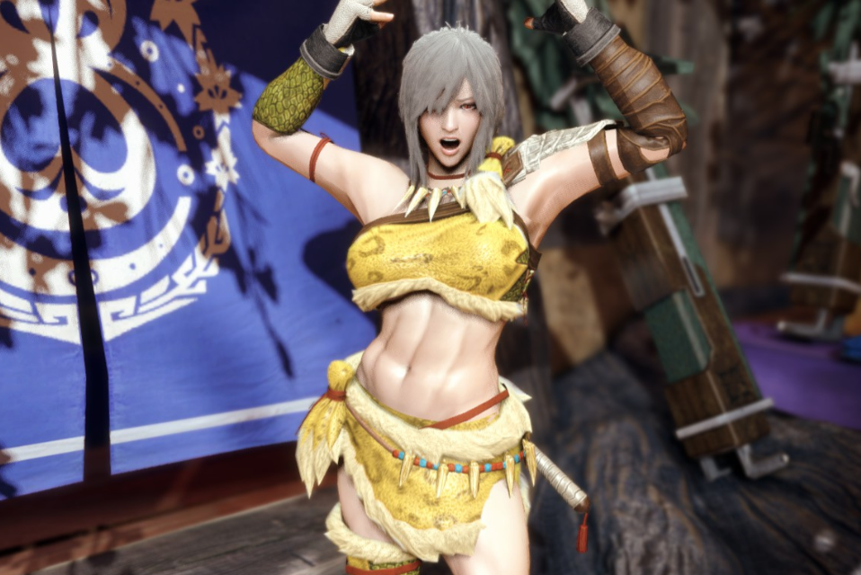 《怪物獵人崛起：曙光》EBB性感水生獸套裝MOD
