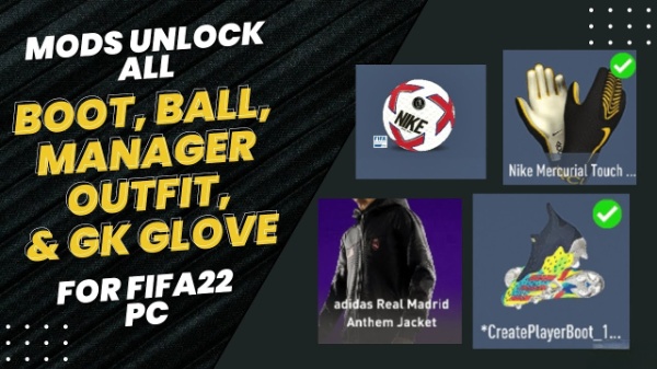 《FIFA 22》游戲內(nèi)項(xiàng)目解鎖補(bǔ)丁[支持TU16]