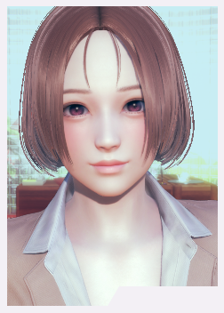 《AI少女》粉色短發(fā)襯衫西服御姐MOD