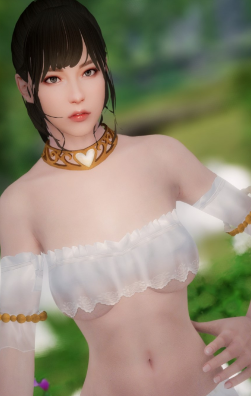 《上古卷軸5：天際重制版》隨從清純女法師莉莎MOD