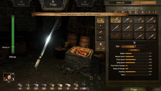 《騎馬與砍殺2》鍛造值和名稱修復(fù)MOD