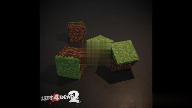 《求生之路2》我的世界醫療包MOD