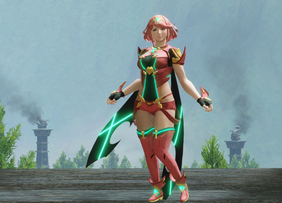 《怪物獵人崛起：曙光》異度之刃焰風神龍套MOD