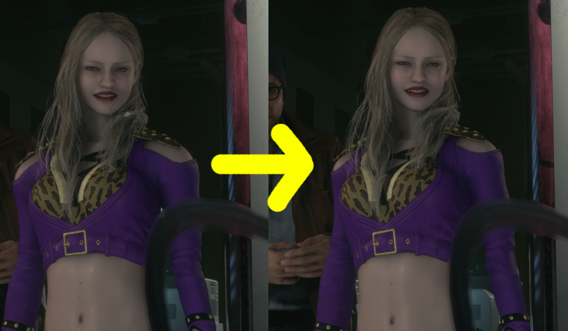 《生化危機8：村莊》性感朋克風紫色豹紋v2.0MOD[需安裝DLC]