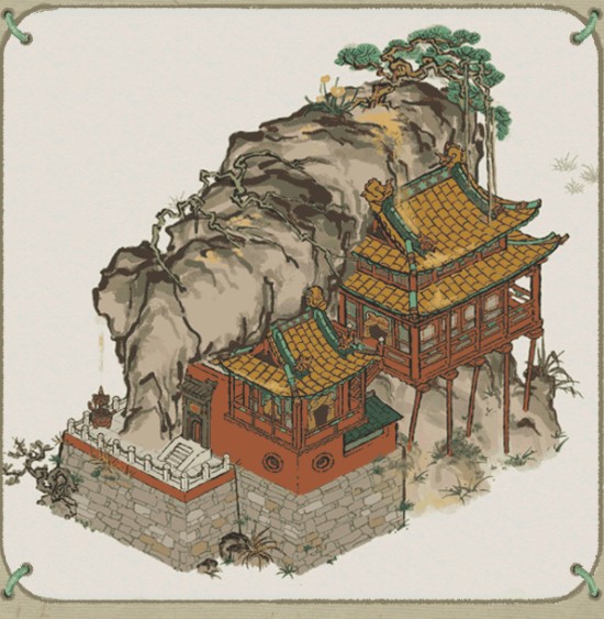 《江南百景圖》騰云寺建筑鑒賞