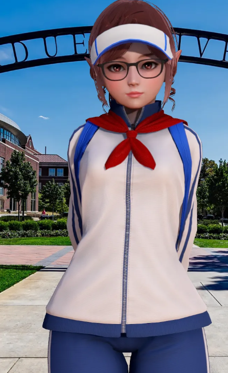 《AI少女》中國校服美少女MOD